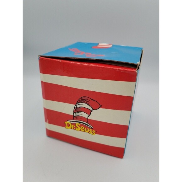 Dr Seuss Coffee Cup Mug Cat in the Hat w/ Box Blue Collectible12oz - Picture 8 of 16